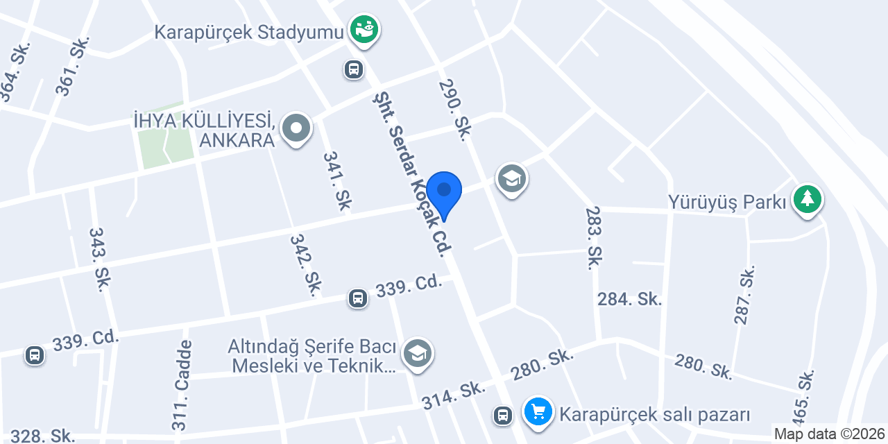 İnci Kırtasiye konumu