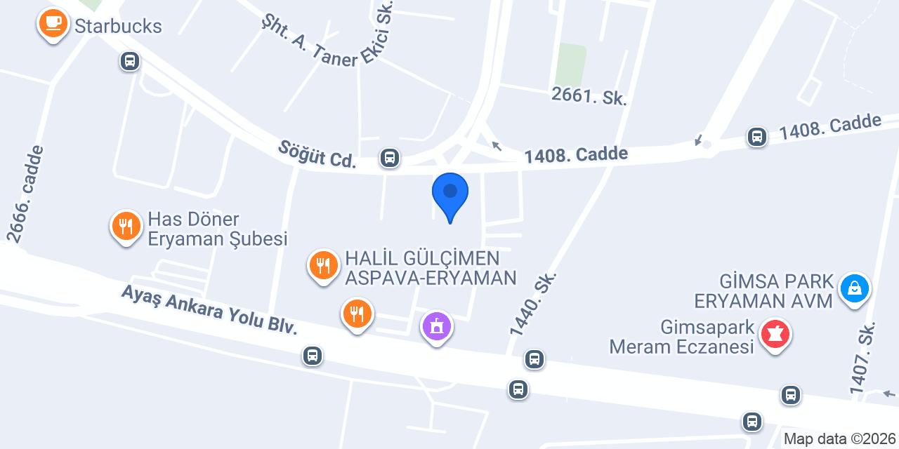 Eryaman Evre konumu