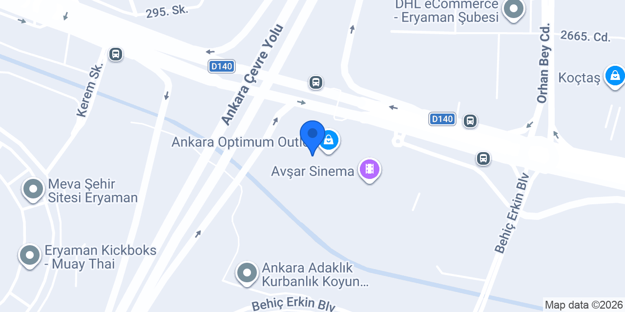 Cetur Turizm Tatil Acentesi - Optimum Şube konumu