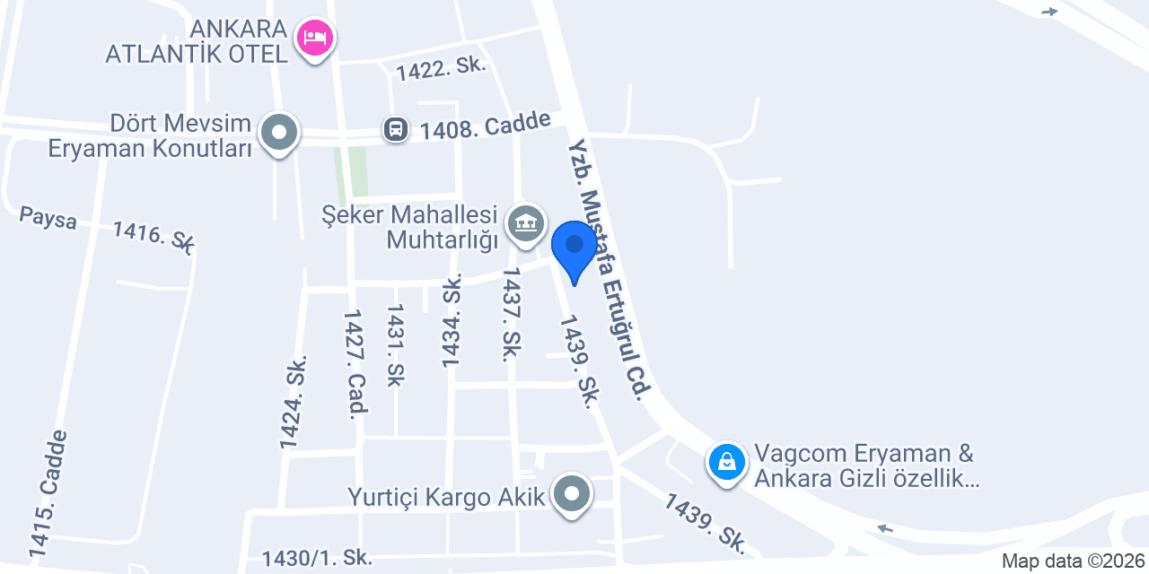 Abbas Erkek Kuaförü konumu