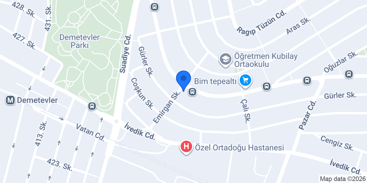 YAMAN ERKEK KUAFÖRÜ konumu