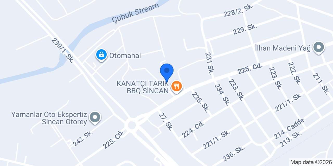 AKIN JAPON & KORE YEDEK PARÇA konumu