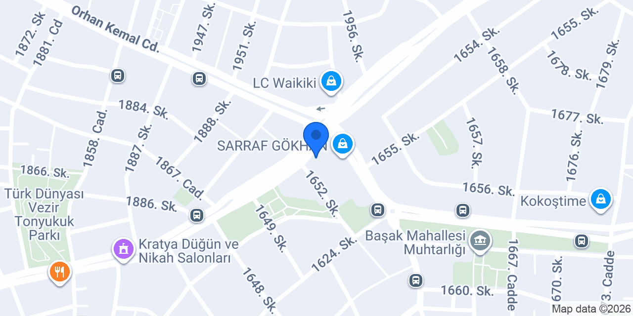 Başkent Kuaför konumu