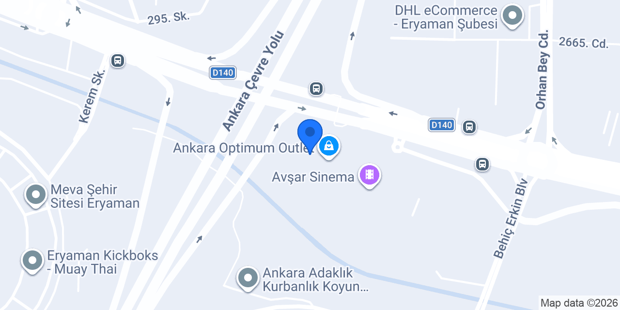 Hatemoğlu Optimum AVM konumu