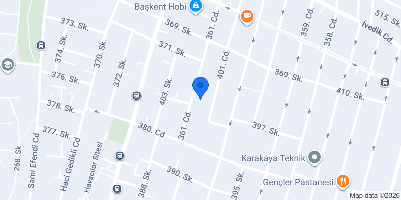 Özkan İnşaat Dekorasyon konumu