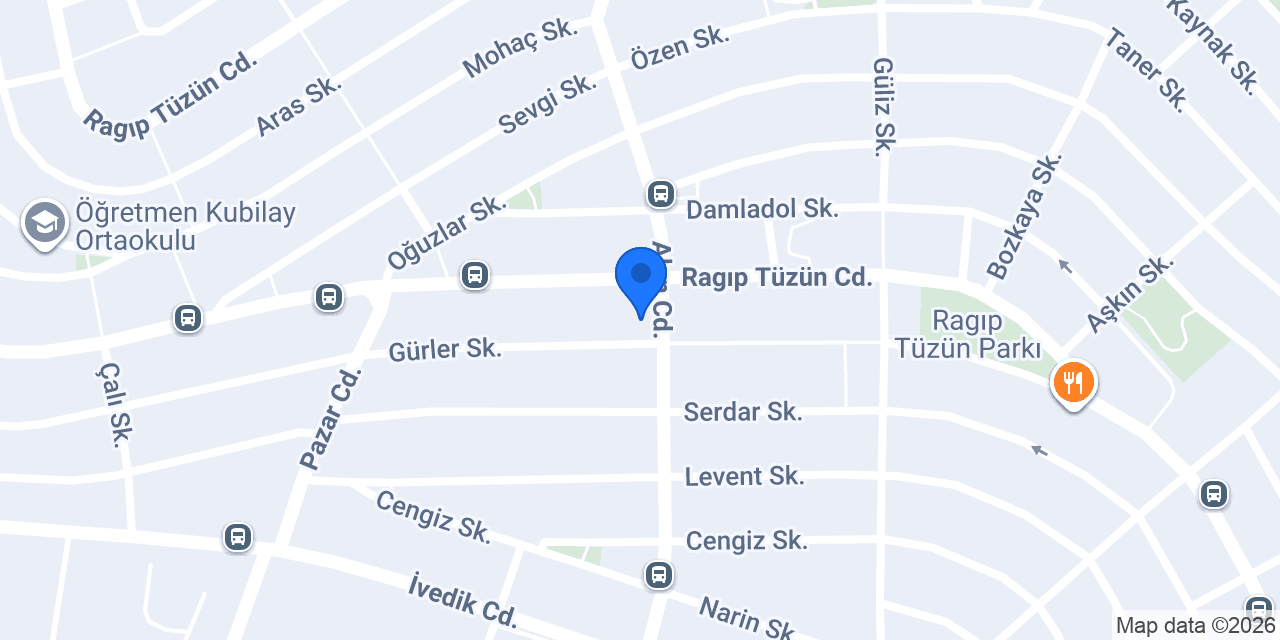 Akınlar Sürücü Kursu konumu