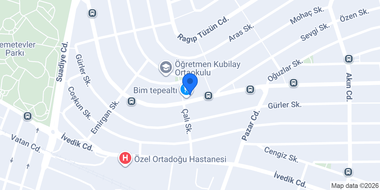 AKASYA ÇİÇEK EVİ konumu