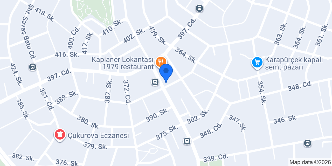 Altın Makas Terzi konumu