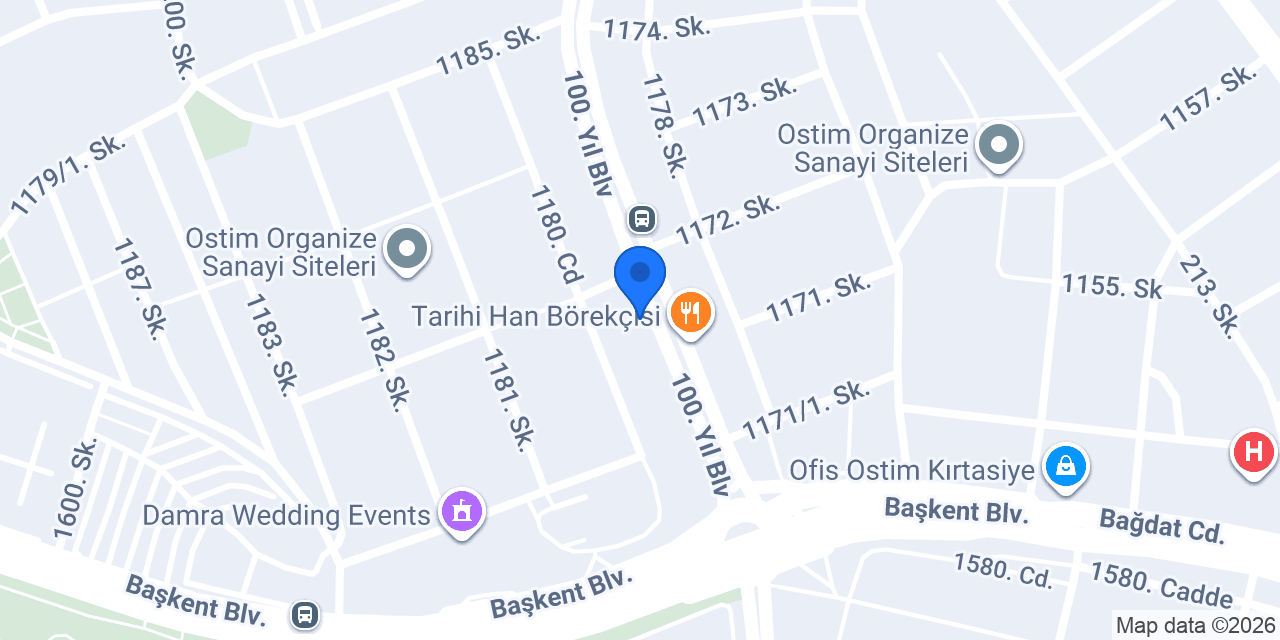 Tcs makine hırdavat konumu