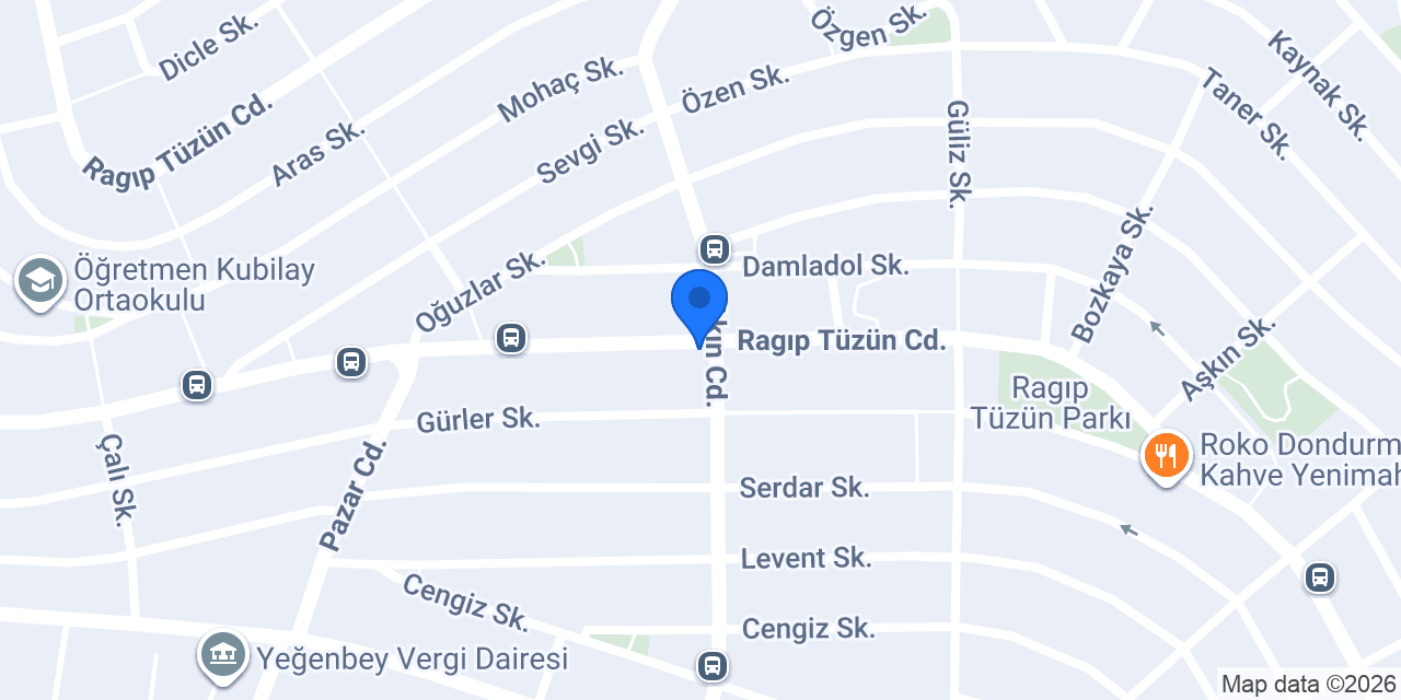 Yapı Kredi - Ankara Yenimahalle Şubesi konumu