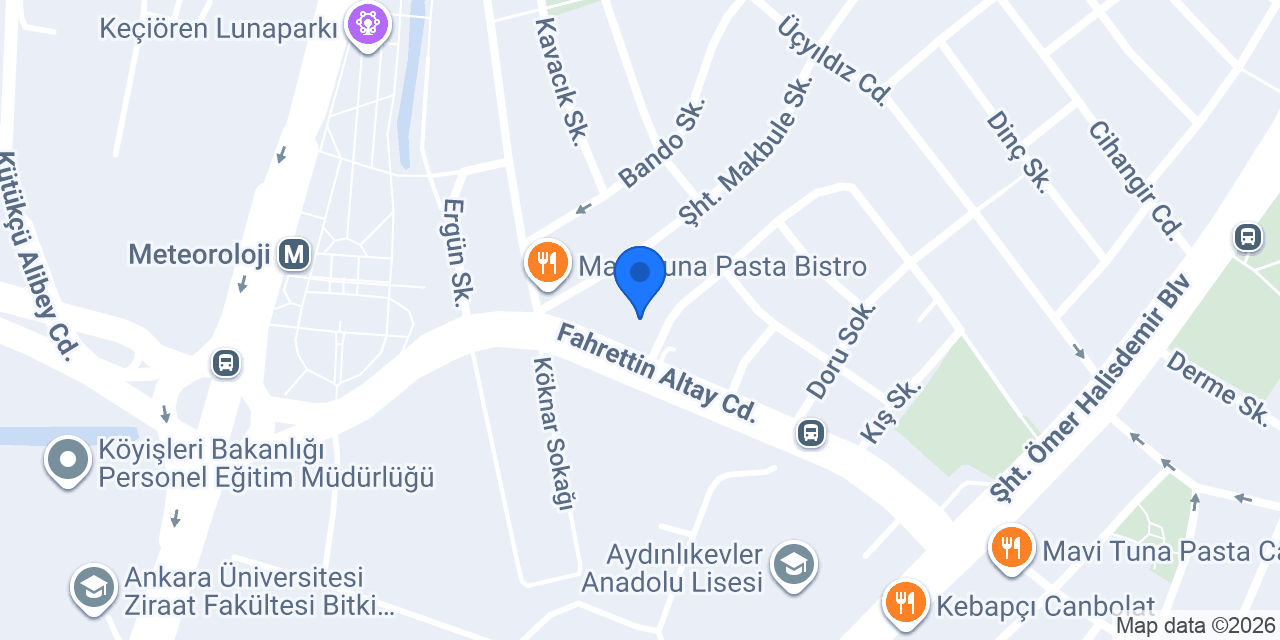 A&G OTO KİRALAMA konumu