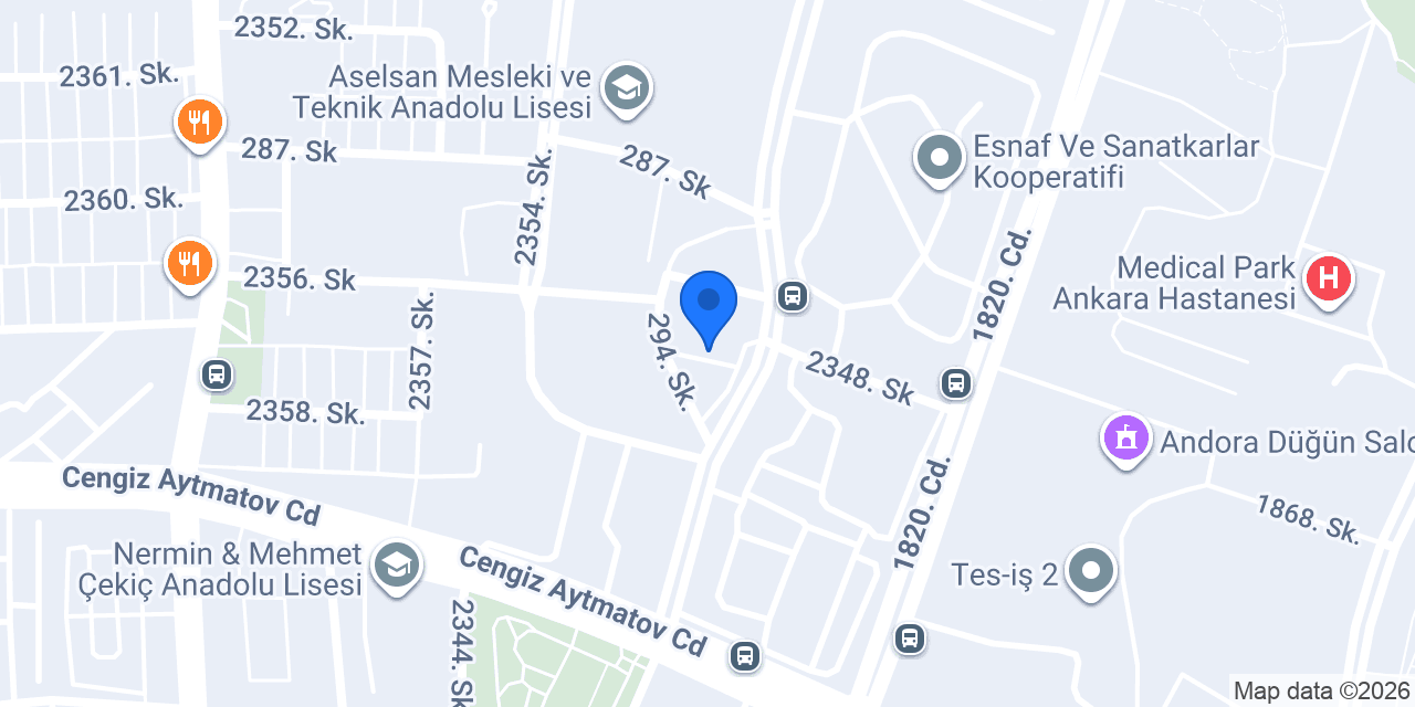 Özlem Bay Bayan Terzi konumu