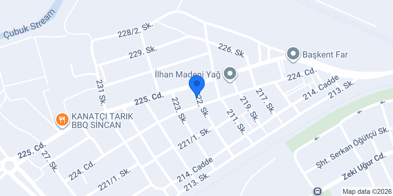 Renk DÜNYASI Oto Boyaları konumu