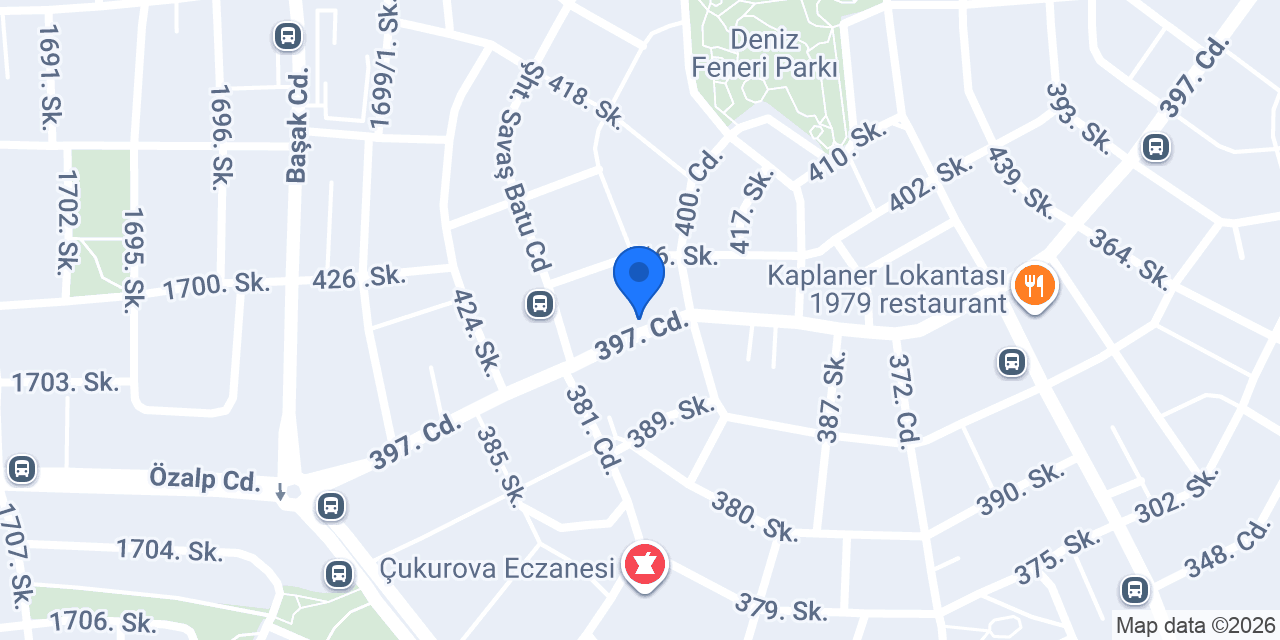 Ayyıldız Yapı Market konumu