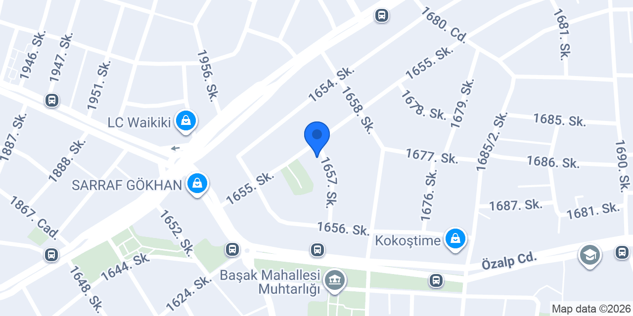 Şirin Temizlik konumu