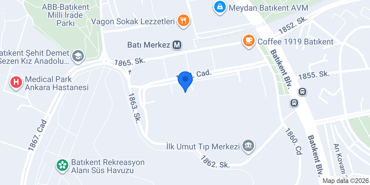Meze Bella konumu