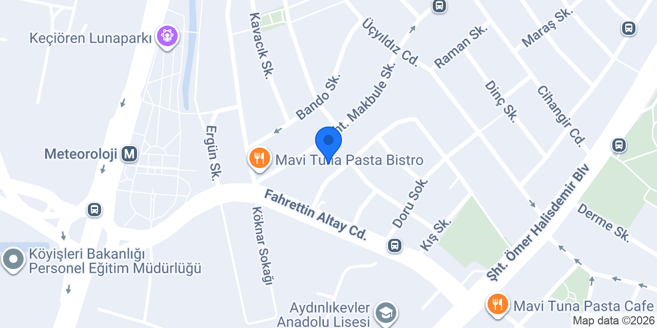 Minik Dahiler Anaokulu konumu