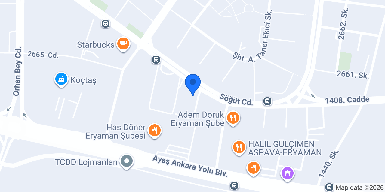 Eryaman Merga Danışmanlık Tuba DİK konumu