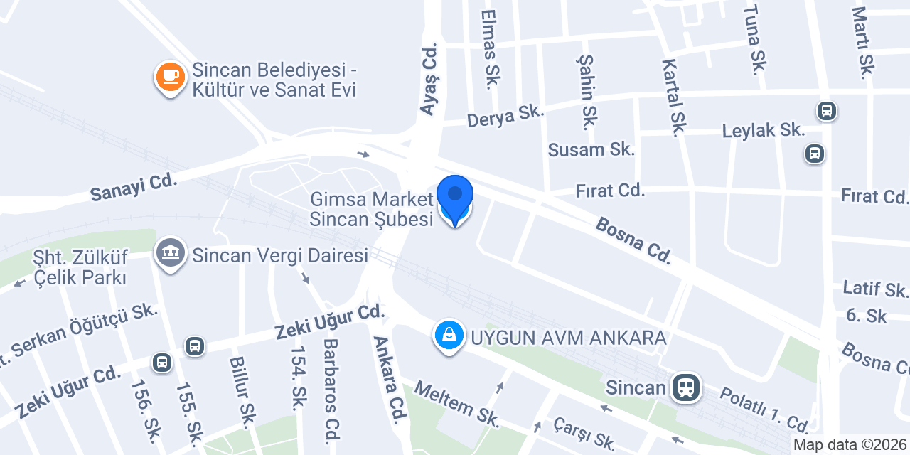 Ankara Direksiyon Dersi konumu