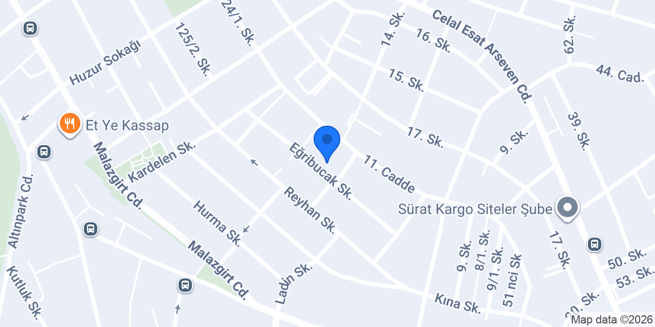 Entuğ mobilya dekorasyon konumu