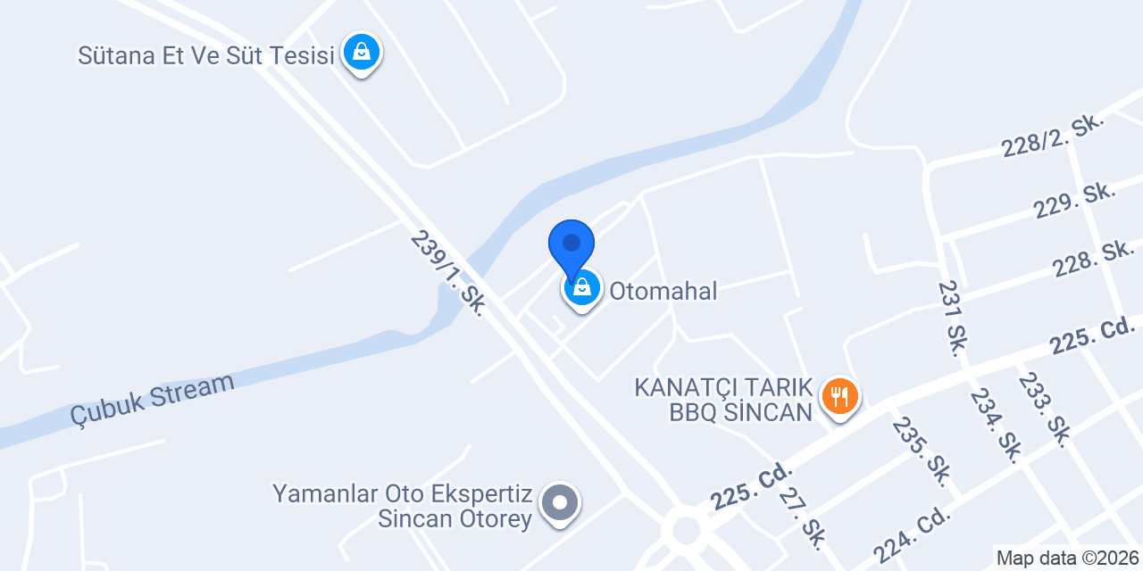 AUTO GARAGE konumu