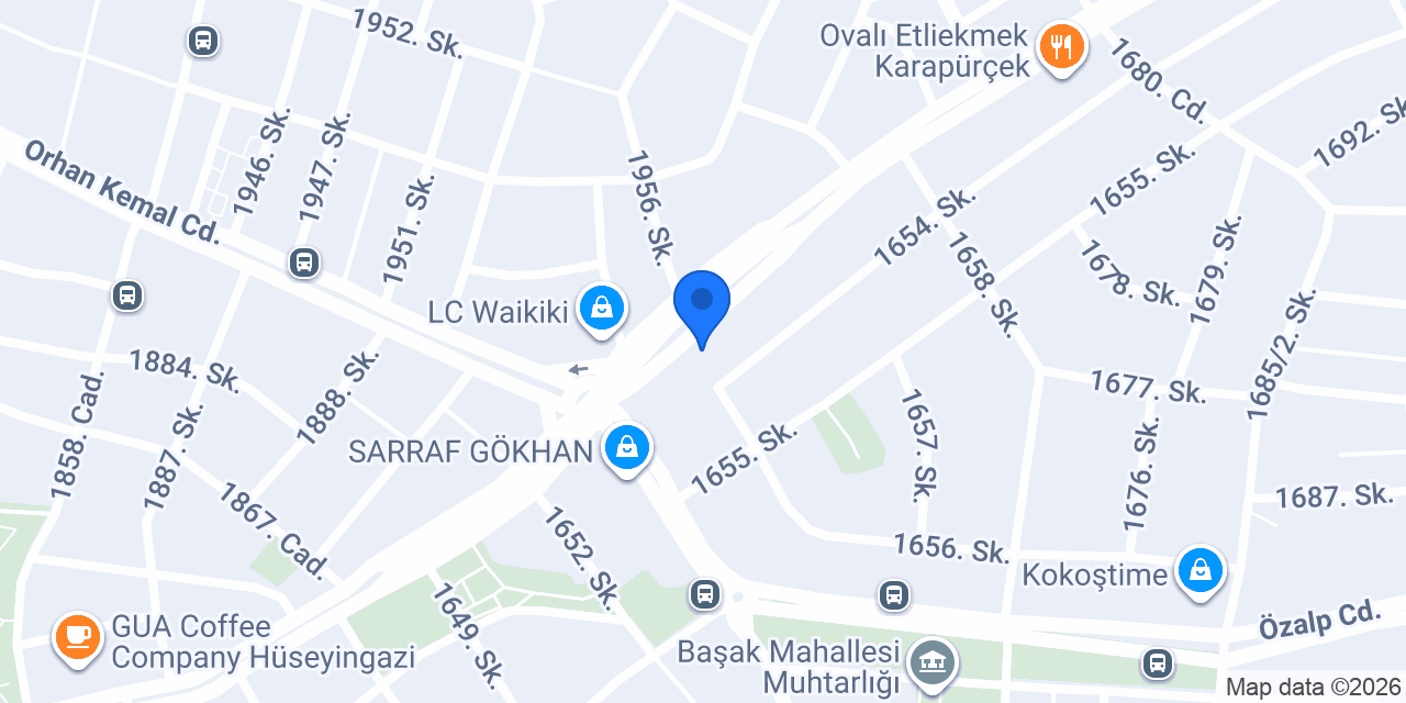 SMMM İDRİS ÖZTEKİN konumu