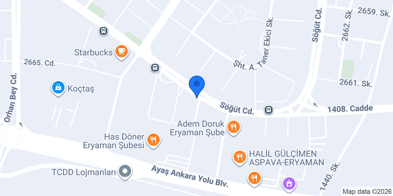 Yeni Başlangıçlar Gündüz Bakımevi konumu