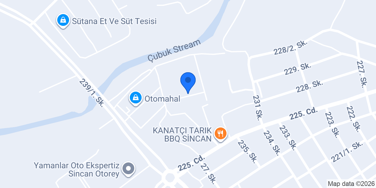 𝐛𝐞𝐫𝐬𝐞𝐥 𝑶𝑻𝑶 yedek parça konumu