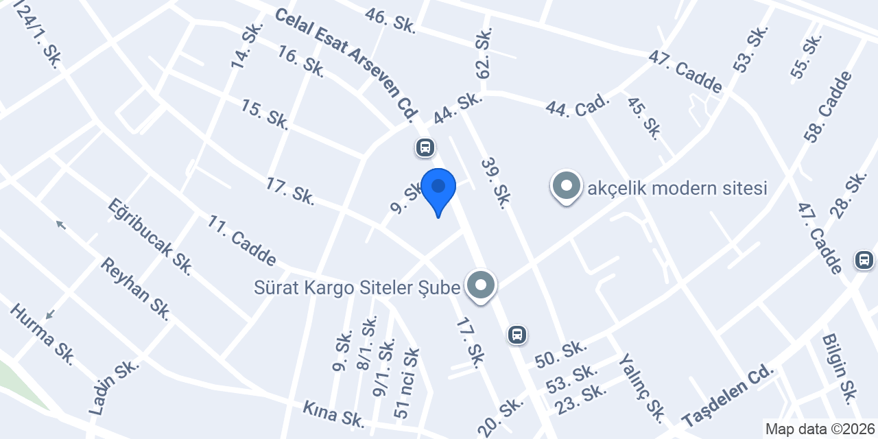 Elbistanlı Oto Lastik konumu
