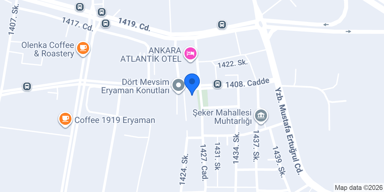 Yeni Şeker Eczanesi konumu