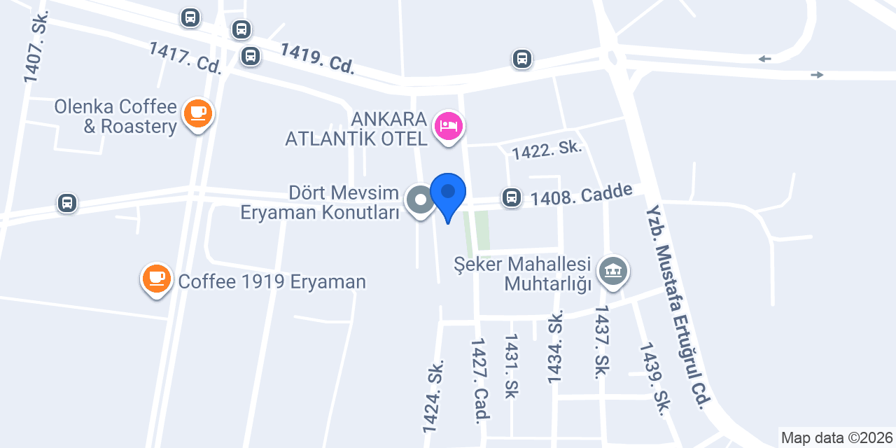 Dört Mevsim Eczanesi konumu