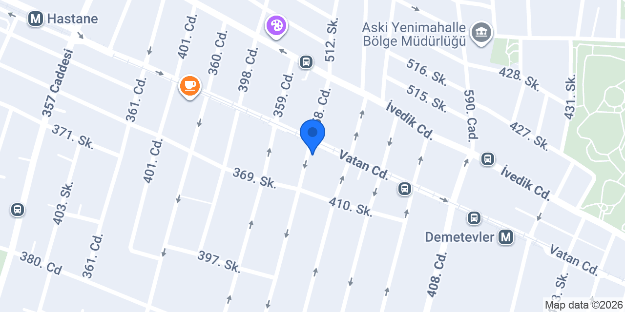 CAN VETERİNER KLİNİĞİ konumu