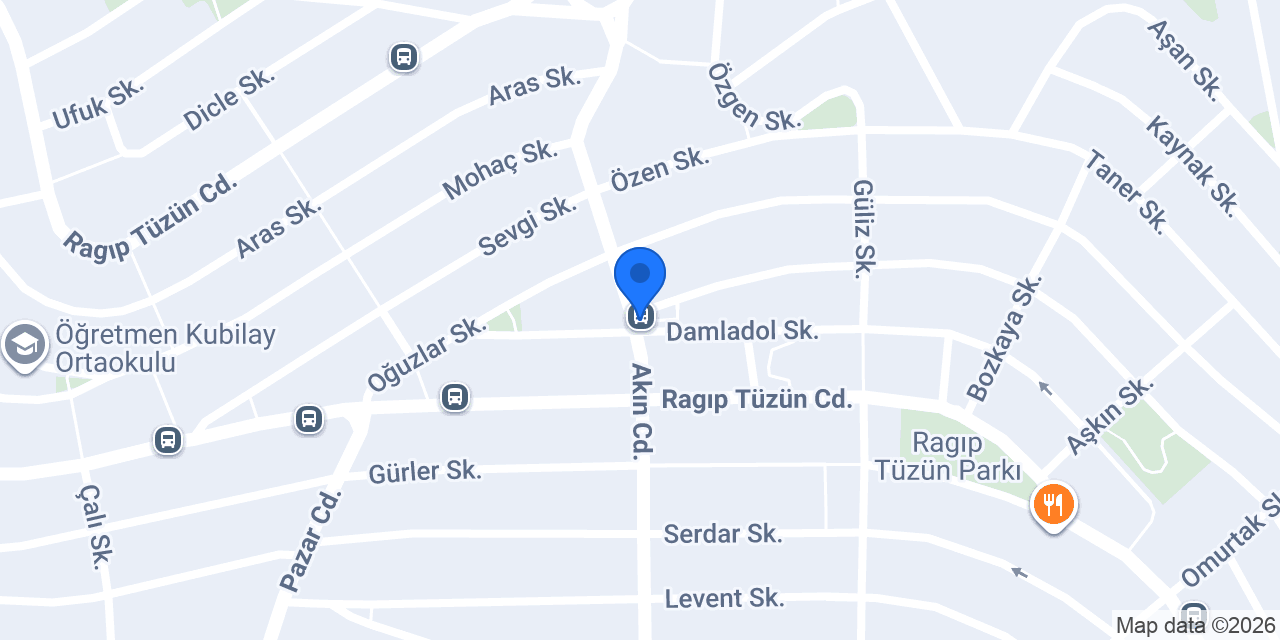 Diş Hekimi Özgü Arslan konumu