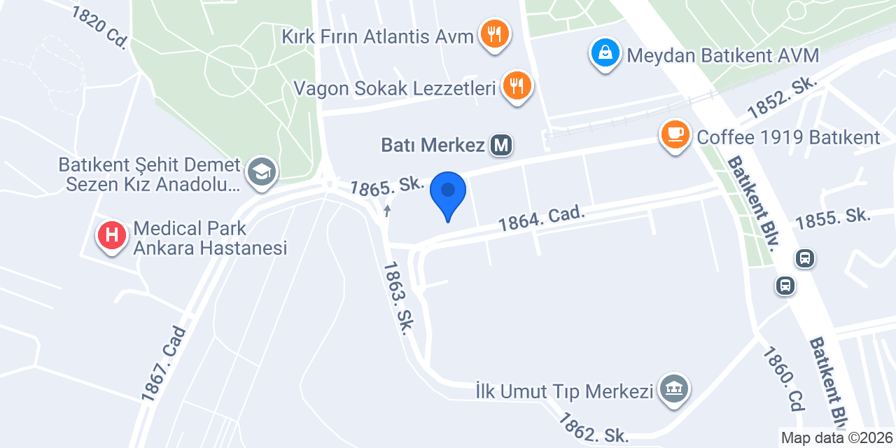 Shemarık Kuaför konumu