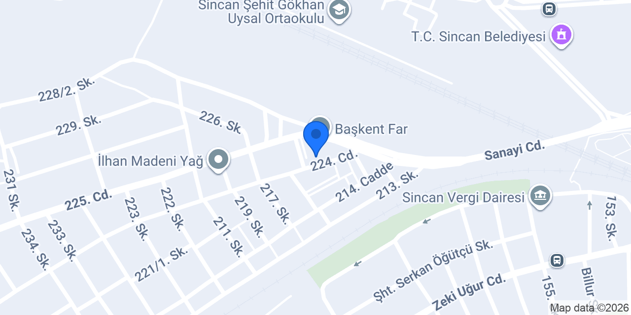 Sanayi Sofrası konumu