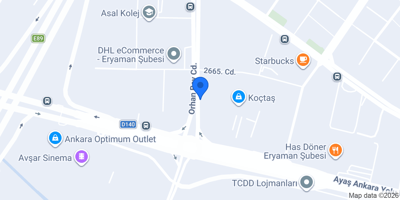 Emek Kadayıf Künefe (ERYAMAN) konumu