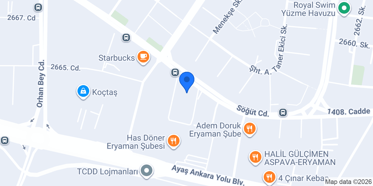 Eryaman hamamı konumu