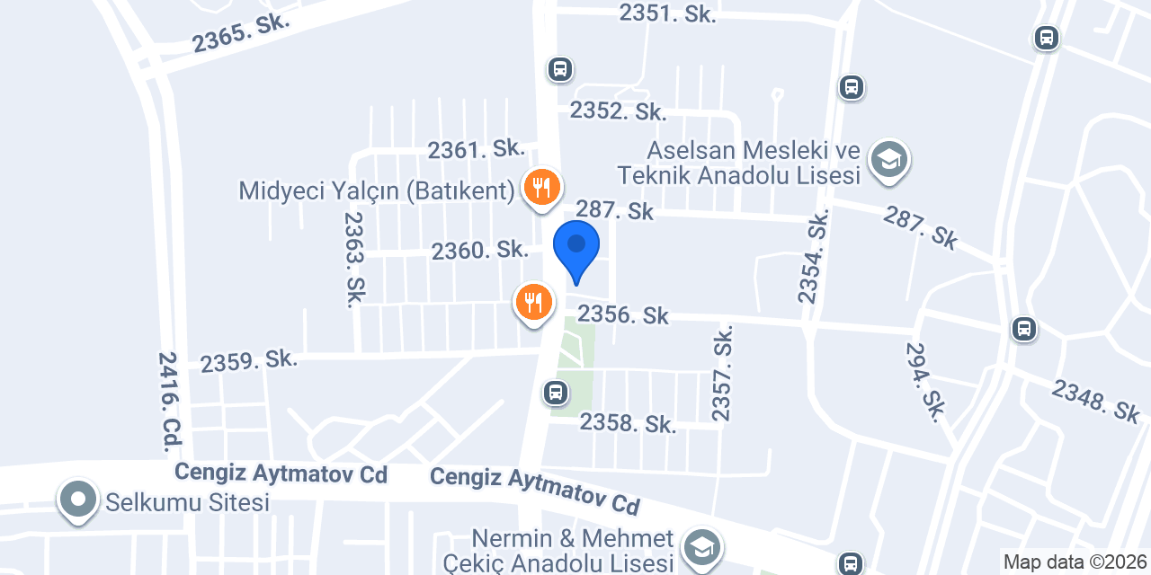 Güven Kardeşler Unlu Mamüller konumu
