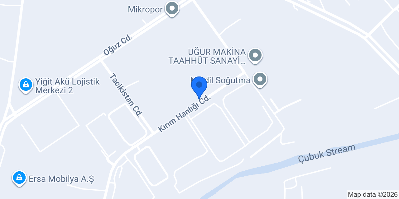 Aksan Kardan LTD. konumu