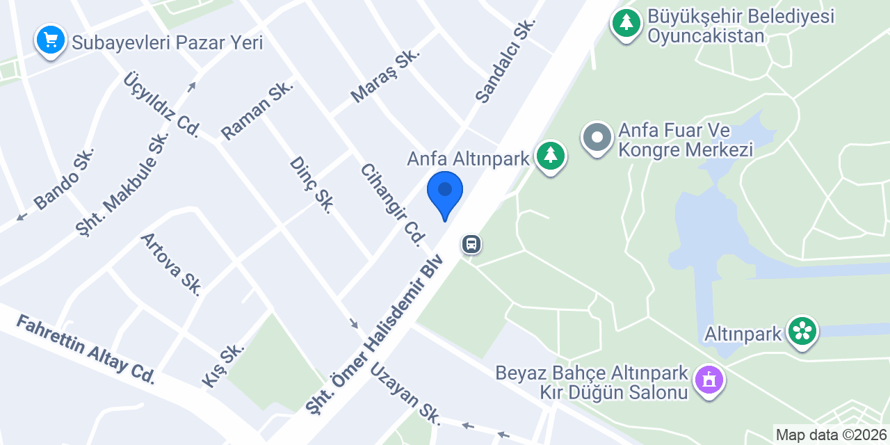 Neva Yağlama Mantı konumu