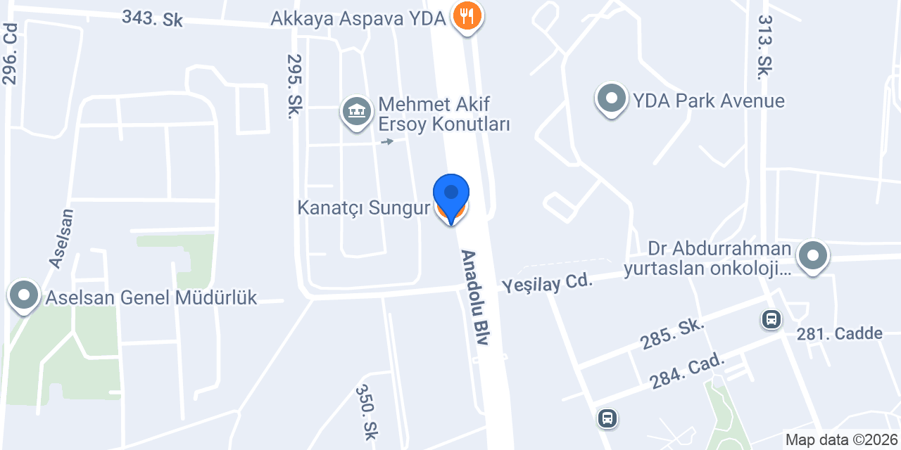 Kanatçı Sungur konumu