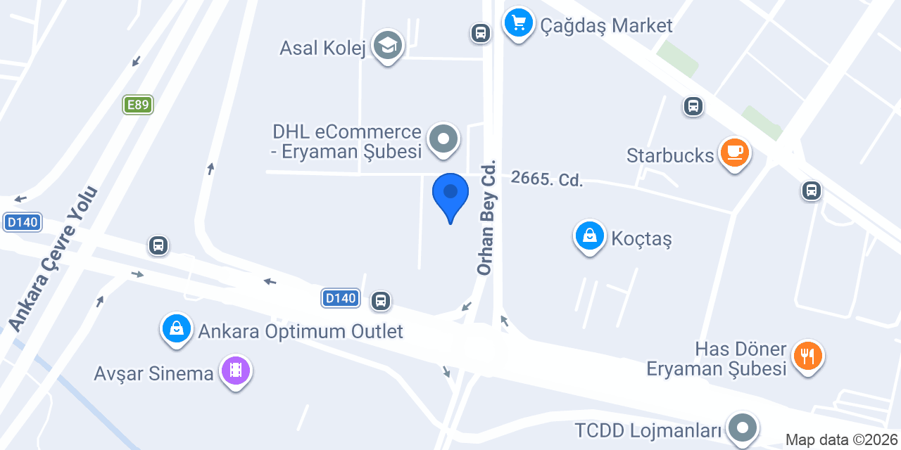 Kepez Yapı Market konumu