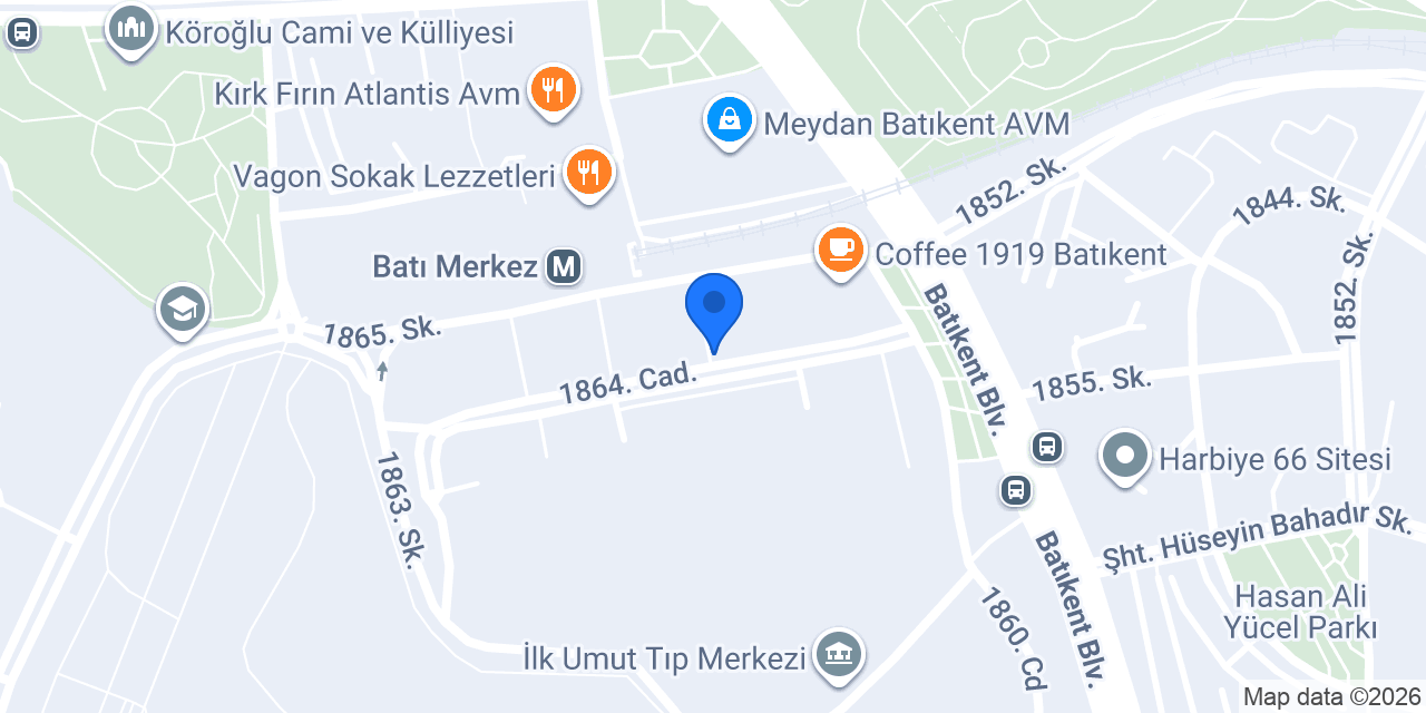 Diş Hekimi Ali Karaağaç konumu