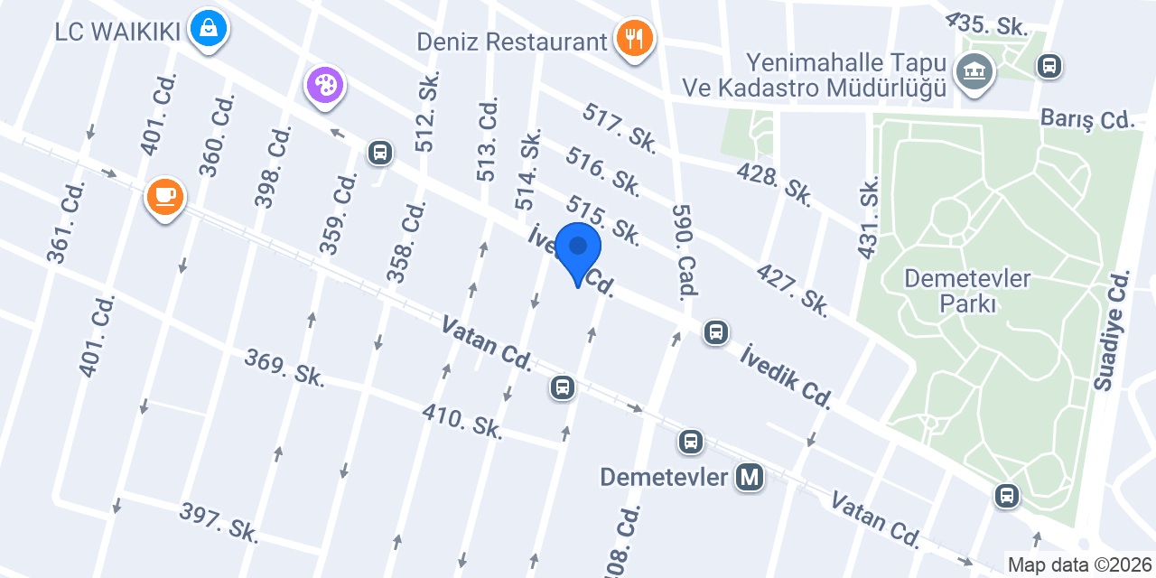 Heda Pilates Stüdyo konumu