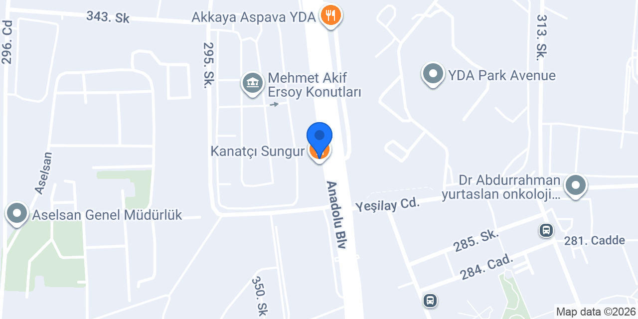 Urga Restoran konumu