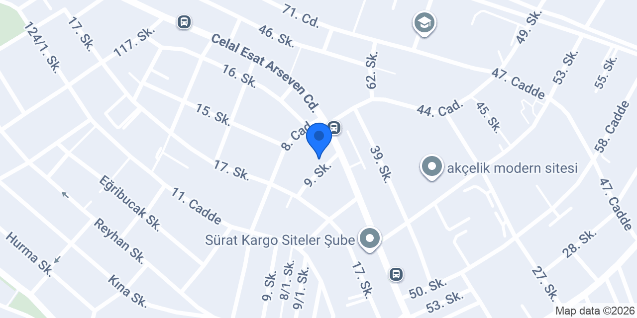 Öner Gayrimenkul konumu