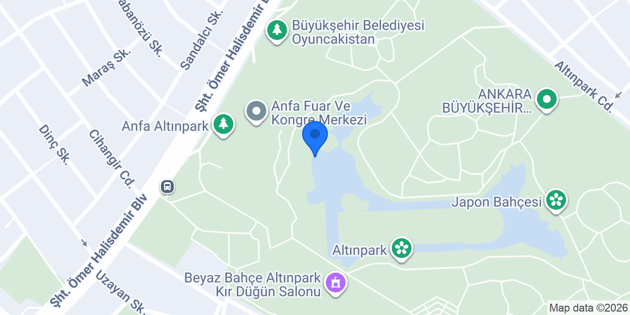 Dinlenti Cafe Altınpark konumu