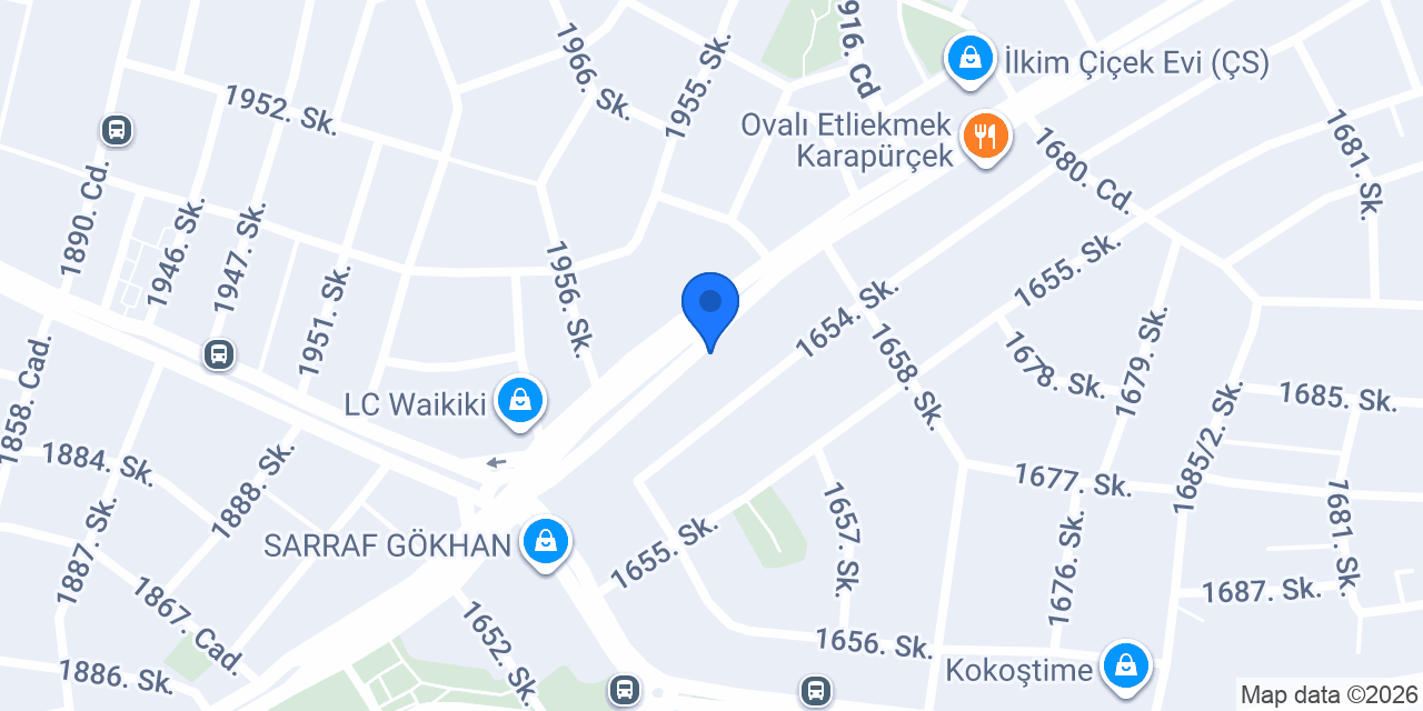 Gazi Hırdavat konumu