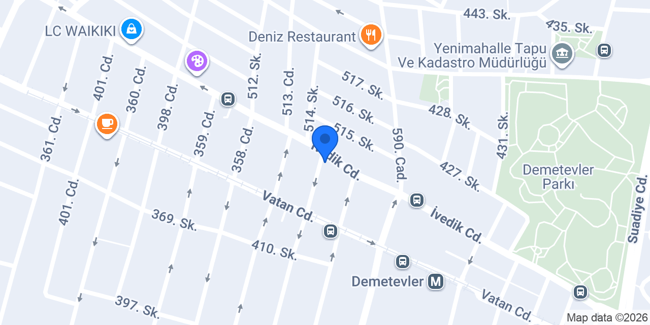 Turkoglu Diş Polikliniği konumu