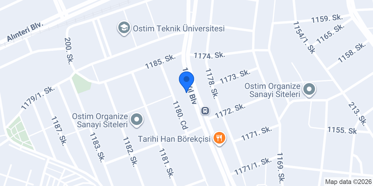 Ankara Üstün Elektrik konumu